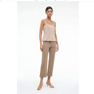 STAUD Taupe Knack Pants NWT Flawed Sz Small